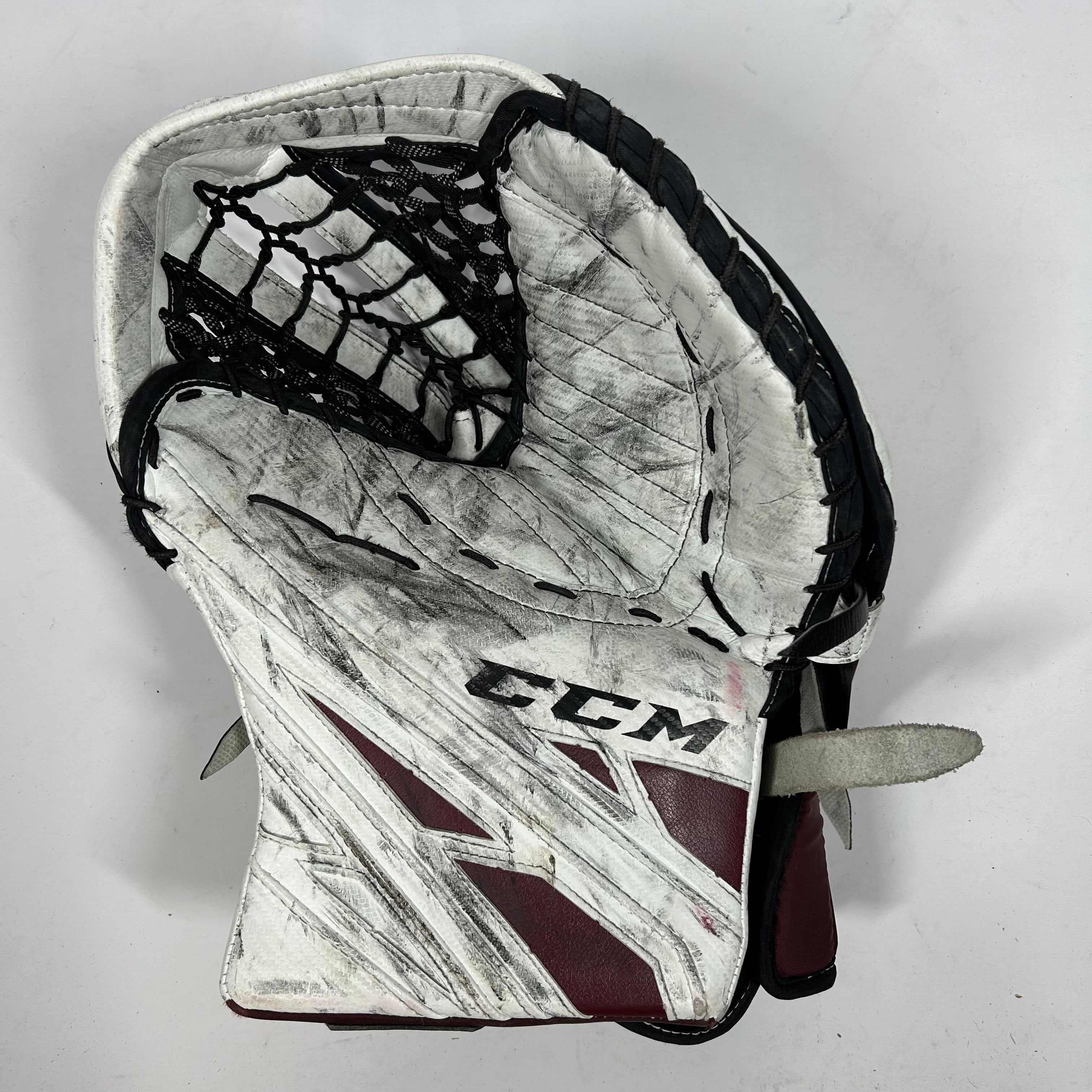 CCM Extreme Flex 4 - Gant de gardien de but Pro Stock d'occasion (marron)